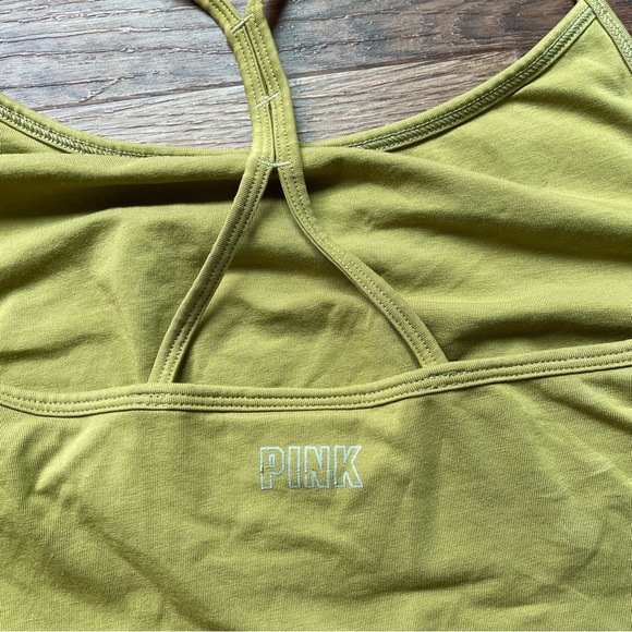 VS PINK Athletic Cropped Tank Size Medium - Picture 4 of 7